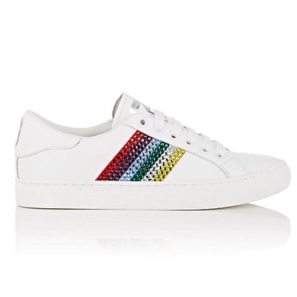 Marc Jacobs Empire Strass Lace Up Sneakers